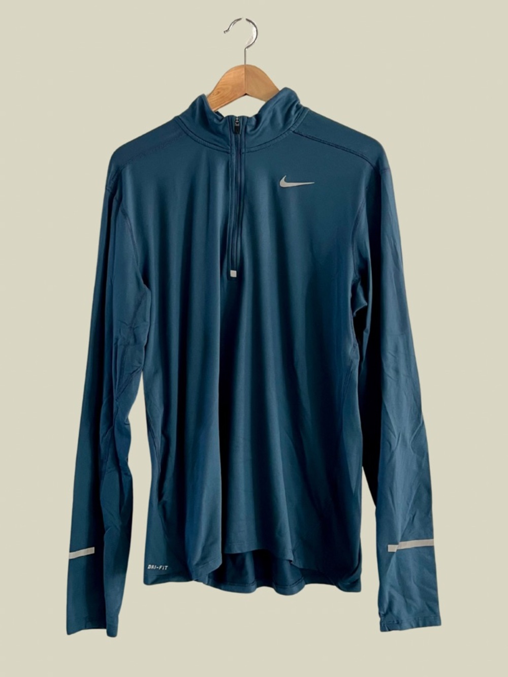 Nike Men’s Teal Half-Zip Dri-FIT